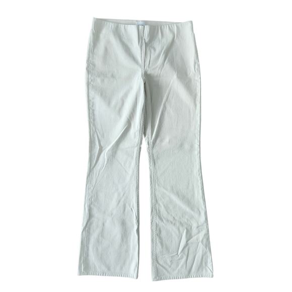 Wilfred Free Pull On Cream Straight Leg Pants 8 Minimalist Neutral Casual - Picture 1 of 8